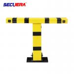Steel Parking Lot Post Removable Safety Barrier Pyrolitic Coating 3 Years Warranty for sale