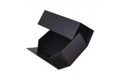 China Personalised Black Chocolate Gift Box Folding Flaps Lid With Custom Printed supplier