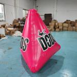 Custom Logo Inflatable Triangle Water Buoy Water Park Inflatable Floating Marker