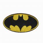 China Embroidery Iron On Applique Patch 4 BATMAN LOGO Heat Cut Border for sale