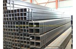 China Cold Rolled Square Galvanized Tubing For Steel Structure Buildings supplier