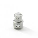 DYJ28-B01 Aluminum Alloy Lean Pipe Inner Connector Of 1.7mm General Frame