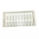 Custom Vacuum Formed Plastic Ampoule Tray Medicine Bottle Blister Packaging 10ml plastic vial tray for sale