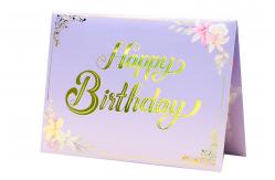 China Customized 3D Pop Up Greeting Card Accepted OEM Service for Standard Occasion supplier