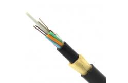 China G652d Cable ADSS 72 Core Fiber Optic Cable Double Jacket supplier