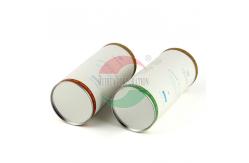 China Cosmetic Composite Can Packaging With Cork Lid Custom Printed supplier