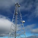 Wifi Phone Communication Triangular Antenna Mast 3 Legged Radio Communication Tower