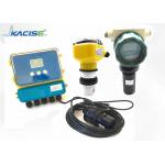 Wall Mount Fluid Level Meter Ultrasonic Level Meter 4-20mA Analog Output for sale