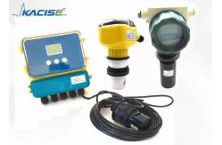 China Wall Mount Fluid Level Meter Ultrasonic Level Meter 4-20mA Analog Output supplier