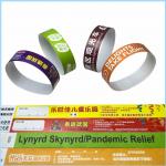 Adjustable Custom Tyvek Paper Wristbands Personalized Heat Resistant For Event
