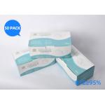 Blue Color Disposable Mouth Cover Adjustable Nose Piece Coronavirus Protection for sale