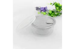China Empty 211 100ML Plastic Transparent Can With Pull Ring Easy Open Lid supplier