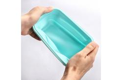China 4pcs Collapsible Silicone Food Storage Containers With Lid supplier