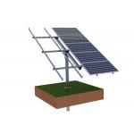 Customized Degree Solar PV Ground Mounting Systems Support Frame for sale