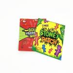 SGS 120mic Gravure Mylar Packaging Bag Edible Flavor Sour Belts CMYK Pantone for sale