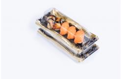 China Disposable Sushi Containers with Lids Square Food Container Take Out Sushi Tray supplier