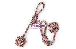 China Braided 20cm Rope Pet Chew Toys For Small Medium Dogs supplier