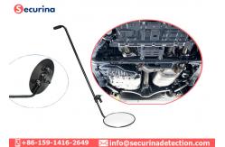 China Lightweight Undercarriage Inspection Mirror 12 Inch Acrylic Lens For Anti Explosion supplier