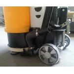 Efficient Concrete Floor Grinder Yellow Blacka And Write 3 Grinding Plates