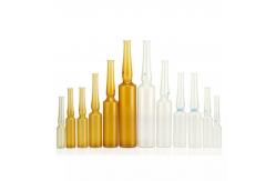 China Customized Amber Glass Ampoule 20ml Glass Medication Ampoules For Injection Vials supplier