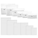 20mic Safe PP Plastic Poly Packaging Bag Resealable With Zip
