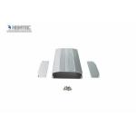 Clear Extruded Aluminum Shapes Chemical Polishing For Electrical Cover for sale