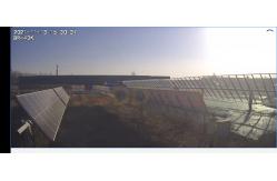 China 1mw Panel Mount Single Axis Solar Tracker 18m/S RS485 Remote Start supplier