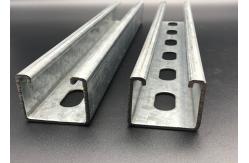 China 3.0MM Metal U Channel Q235 Slotted Unistrut Trolley ODM supplier