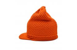 China Wool Merino Winter Beanie Hats With Visor Custom supplier