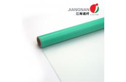 China Colorful 0.4mm Silicone Coating For Fire Protective Barrier Fire Retardant Curtain Fabric supplier