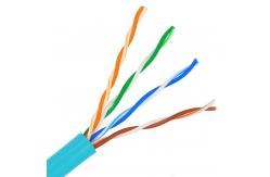 China Unshielded CMX 305m Ethernet Cable Roll Cat5e For Engineering Cabling supplier