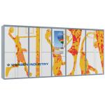 Smart Rental Luggage Lockers with Advertising Screen For Supermarket with Camera Option Credit Card Payment for sale