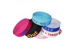 China Oeko Tex Jacquard Webbing Tape Adjustable Elastic Band For Wigs Making supplier