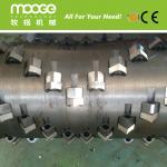 Single Shaft Waste Plastic Lumps Shredder Machine 200kg/H Granulator