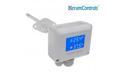 China Wall Mounted Temp Humidity Pressure Sensor 0-10V IP65 supplier