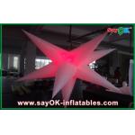 Customized Party Event Decoration Inflatable Hanging LED Light Star for sale