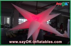 China Customized Party Event Decoration Inflatable Hanging LED Light Star supplier