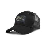 Six Panel Patch Soft Mesh Trucker Hat With Plat Front Embroidery for sale