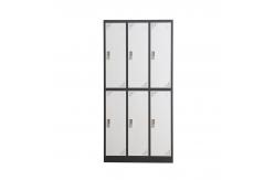 China Public Place 169CM Metal Storage Wardrobe With Lock Steel Locker supplier