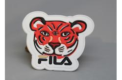 China Garments Degradable TPU Embossed Custom Logo Label With 5 Colours supplier
