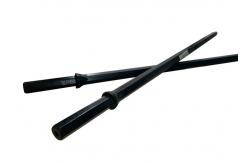 China Hex22mm / Hex25mm Rock Tapered Drill Rod , Blast Hole Drilling Tapered Rod supplier