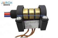 China Carbon brush slip ring Wind Turbine slip ring 3 Circuits 30A Per Circuits supplier