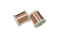 China Superior Electrical Conductivity 7% IACS CuNi Alloy Wire With Bare Insulation supplier