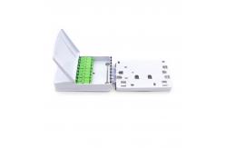China FTTH 8 Ports optical fiber distribution box Plastic supplier