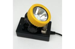 China Waterproof IP68 Underground Cap Lamp , LED Mining Lamp 3.7V 96lum 2.8Ah supplier