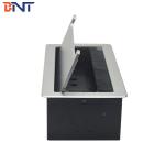 double  universal power brushed flip up socket with aluminum alloy material BF806