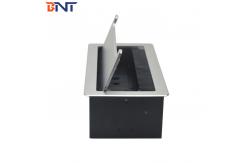 China double  universal power brushed flip up socket with aluminum alloy material BF806 supplier