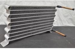 China Louver Serrate Shelled Microchannel Heat Exchanger For Ice Making Machine supplier