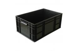 China Electronic ESD Safe Plastic Boxes SMT Rack Black PCB Packaging Boxes supplier