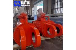 China Customized Hydraulic Lift Cylinder With Mainfold For Steel Factory supplier
